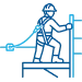 Working at Heights Refresher Icon